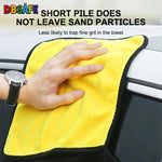 High-end Microfiber Towel Car Wash Towel Detailing Cleaning Cloth Car Wash Drying Tow lifestyle view