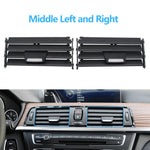 Car Front Middle Air Vent Outlet Grille AC Slide Clip Repair Kit For BMW 1 2 3 4 Series F20 F22 F30 F31 F32 F33 F36