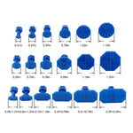 Car Body Sheet Metal Paintless Dent Plastic Puller Kit Auto Hail Pit Removal Repair Tool detail view