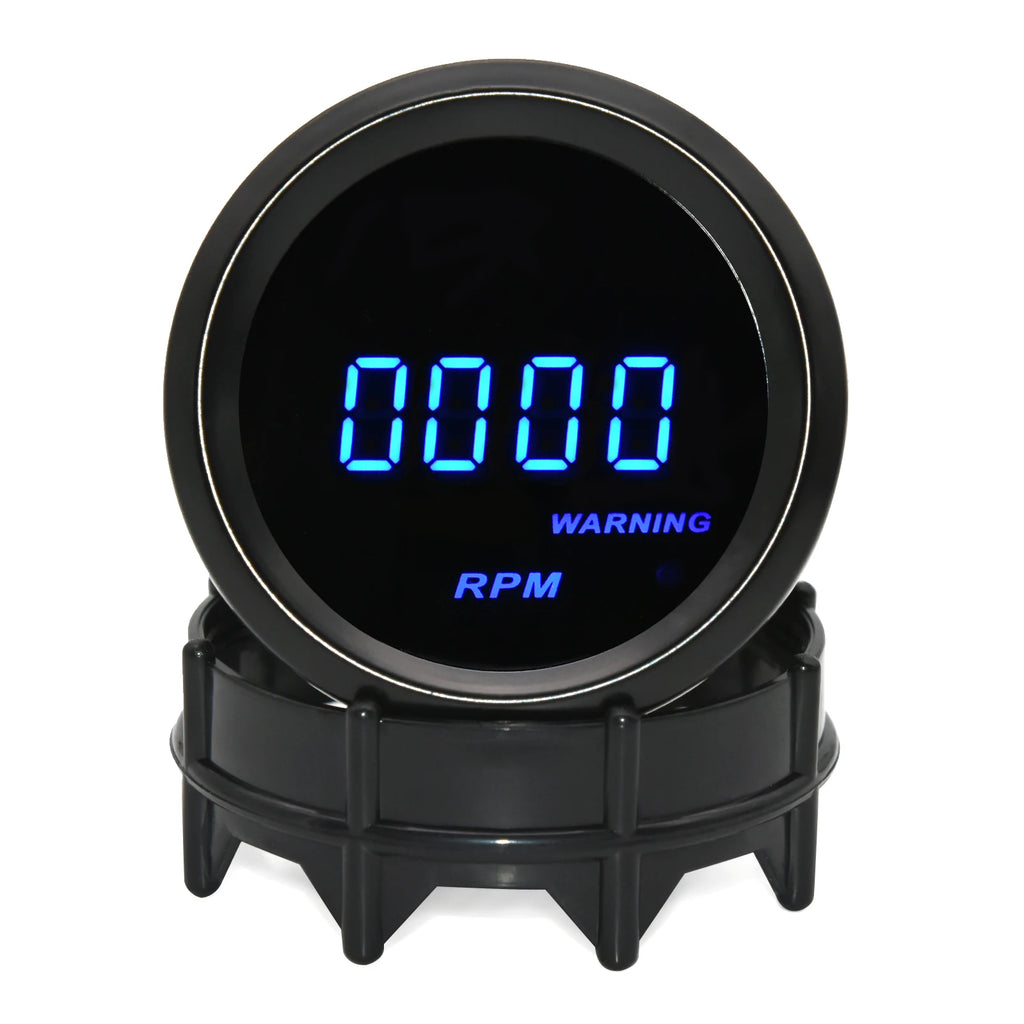 52mm Car Digital Tachometer Boost PSI BAR Gauge Water Temp Oil Temp Oil Pressure Meter Voltmeter Vacuum Air Fuel Ratio Gauge