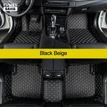 CUWEUSANG Custom Car Floor Mats For Mitsubishi Pajero Sport Auto Carpets Foot Coche Accessorie