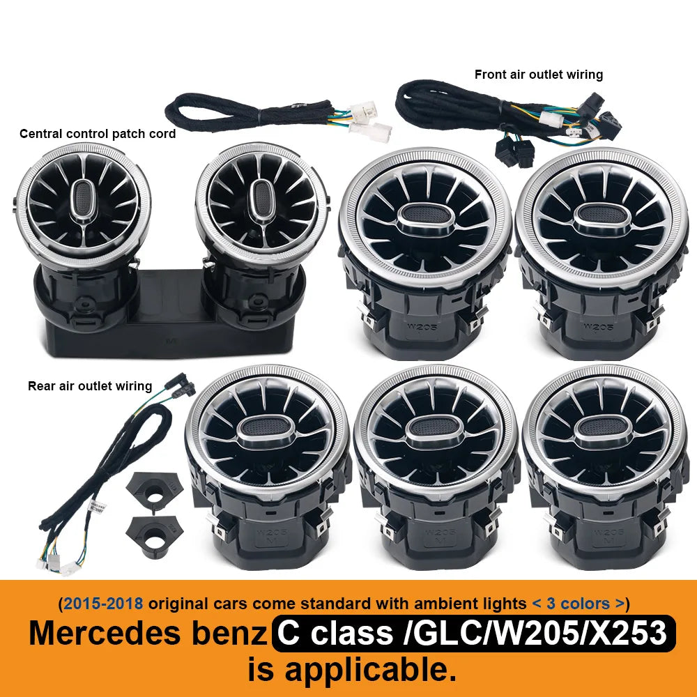 For Mercedes Benz W205 C-Class GLC X253 W213 E-Class W222 S-Class W117/W156/W176 CLA alternate view