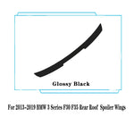 For 2013-2019 BMW 3 Series F30 F35 F80 320i 325i 330i Rear Window Roof Spoiler Wings Black Carbon Tuning Car Styling Accessories