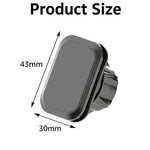 17mm Ball Head Magnetic Car Phone Holder Base Mount lifestyle view