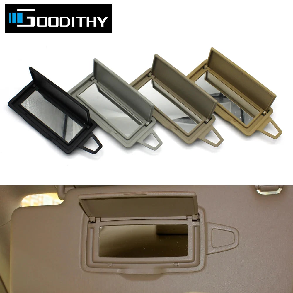 Car Sun Visor Glass Cover Makeup Mirror Holder Panel Cover For Mercedes Benz ML GL R Class W164 W251 2006-2017 1648101510