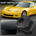 Black/Beige Glove Box Lock Latch Lid Compartment Handle For Chevrolet Corvette C5 97-0 close-up view