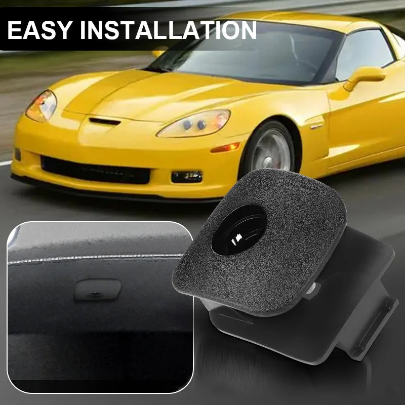 Black/Beige Glove Box Lock Latch Lid Compartment Handle For Chevrolet Corvette C5 97-0 close-up view