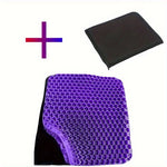 Ultra-Comfort Gel Seat Cushion Set with Breathable Honeycomb Design - Tailbone Relief lifestyle view