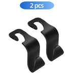 2/4/8 PCS Car Seat Back Hook Universal Car Single Hook Hanger Headrest Storage Hanger Cl detail view