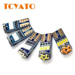 10x T10 W5W 4014 15SMD LED Canbus High Power Car Clearance Wedge Side Light Interior Dome Reading Lamps 12V 6000K No error White