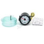 52mm Car Turbo Boost Gauge -30~30 PSI -1~2 Bar Blue Backlight | Automotive Vacuum Pres close-up view