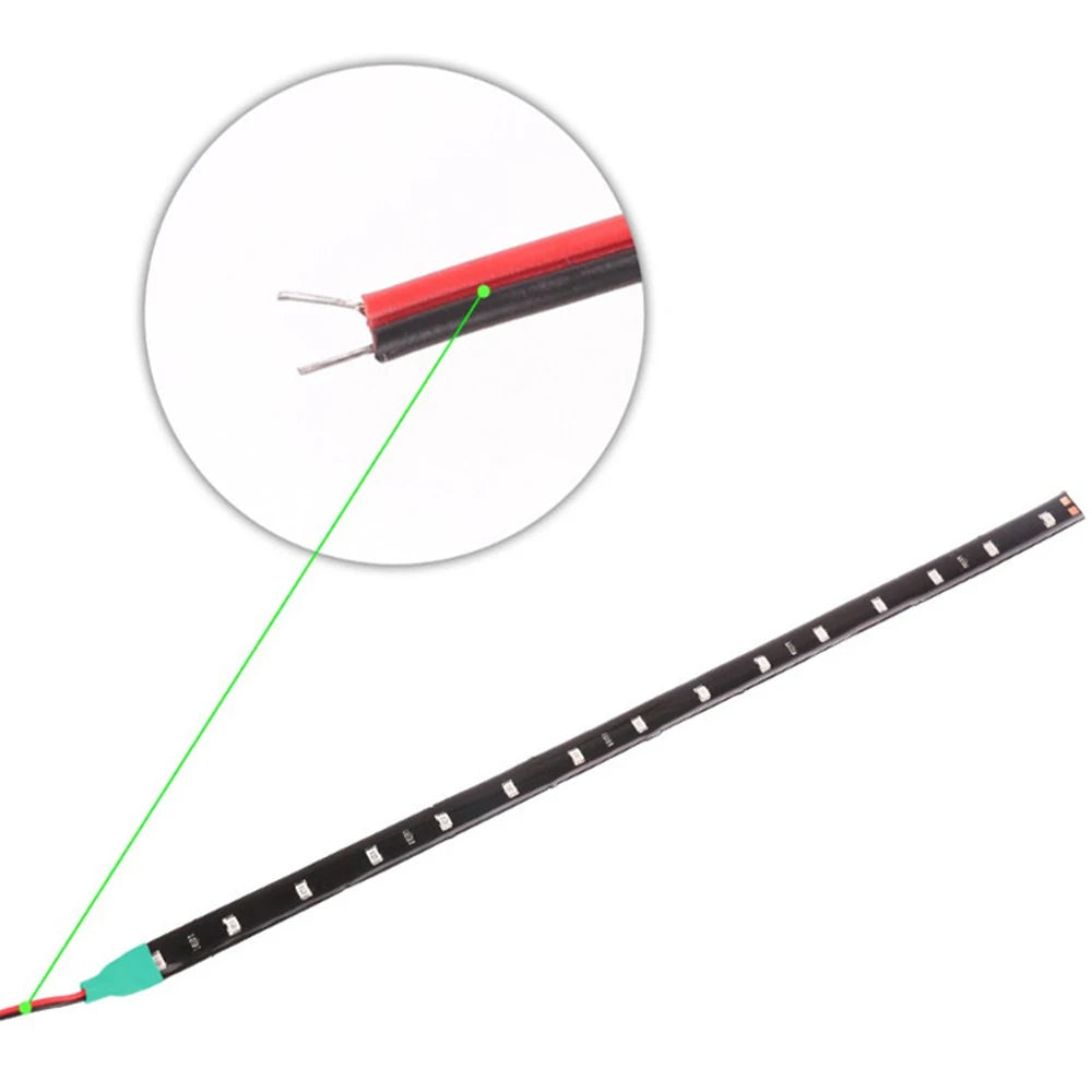 2 Pack 30cm LED Strip Light 12V 3528 SMD lifestyle view