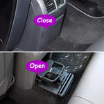 Jetta Golf GTI MK5 MK6 EOS Rabbit Car Black Rear Armrest Central Console Cup Holder additional angle