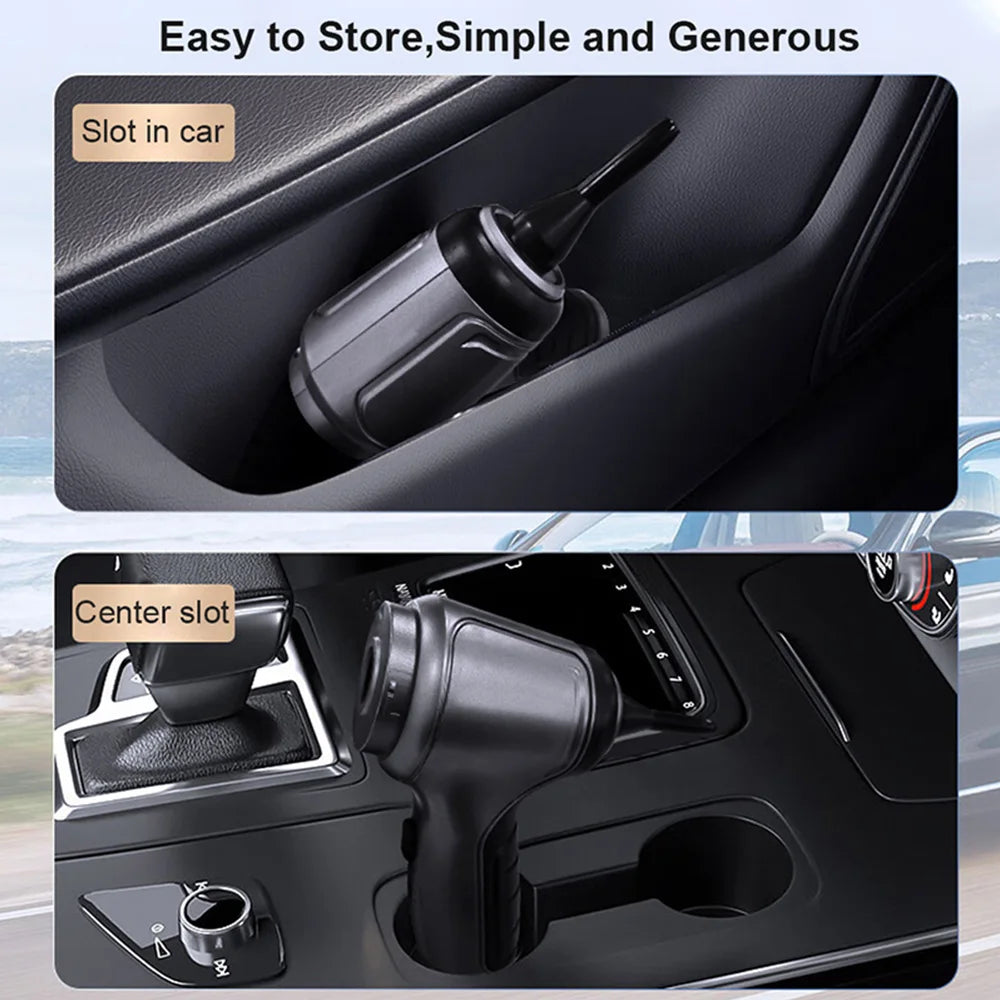 Wireless Car Vacuum Cleaner 95000PA | Cordless Handheld with Blower additional angle