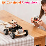 DIY RC Car Model Assemble Kit Mini Teaching Learning STEM Project Science Education Aid Experiment T