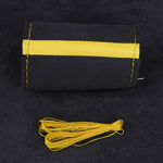 Universal Suede Car Steering Wheel Cover DIY Hand Sewing Soft Leather Braiding Cover alternate view