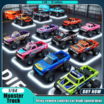 New RC Car MINI Alloy 1/64 Remote Control Car Convenient to Carry 60 Minutes of Work Time Children's