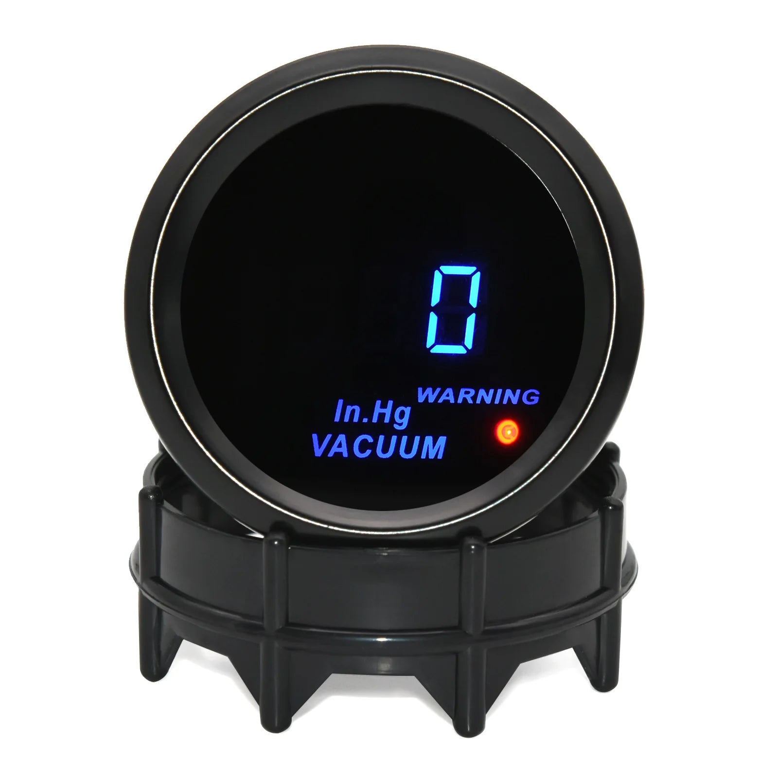 52mm Car Gauge Set | 7-in-1 Digital Tachometer, Boost, Temp, Oil, Voltmeter close-up view