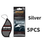 Areon Sport Lux Gold Hanging Car Air Freshener | Long-Lasting Odor Eliminator close-up view