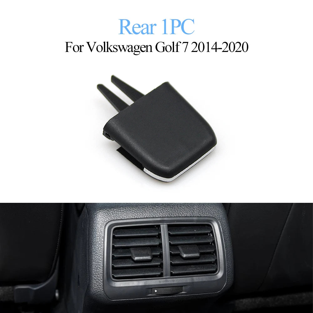 Car Dashboard Front Rear Air Conditioning AC Vent Grille Outlet Tab Clip Slider Repair Kit For VW Volkswagen Golf 7 2014-2020