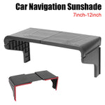 Car GPS Navigation Sun Shade 7-12 Inch Interior Accessories GPS Anti-Glare Shield Auto Accessories D