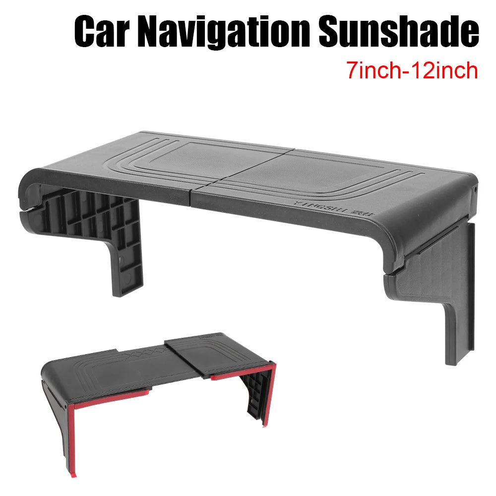 Car GPS Navigation Sun Shade 7-12 Inch Interior Accessories GPS Anti-Glare Shield Auto Accessories D