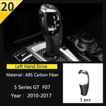 For BMW 5 Series GT F07 528 535i Carbon Fiber Car Styling Center Console Lid Armrest Box Trim Protective Cover Auto Accessories