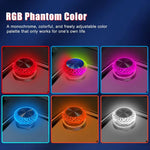Car USB Ambient Lights Portable Mini LED Atmosphere Lamps Interior Decorative light additional angle