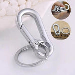 Zinc Alloy Car Key Ring Anti-Lost Keychain lifestyle view