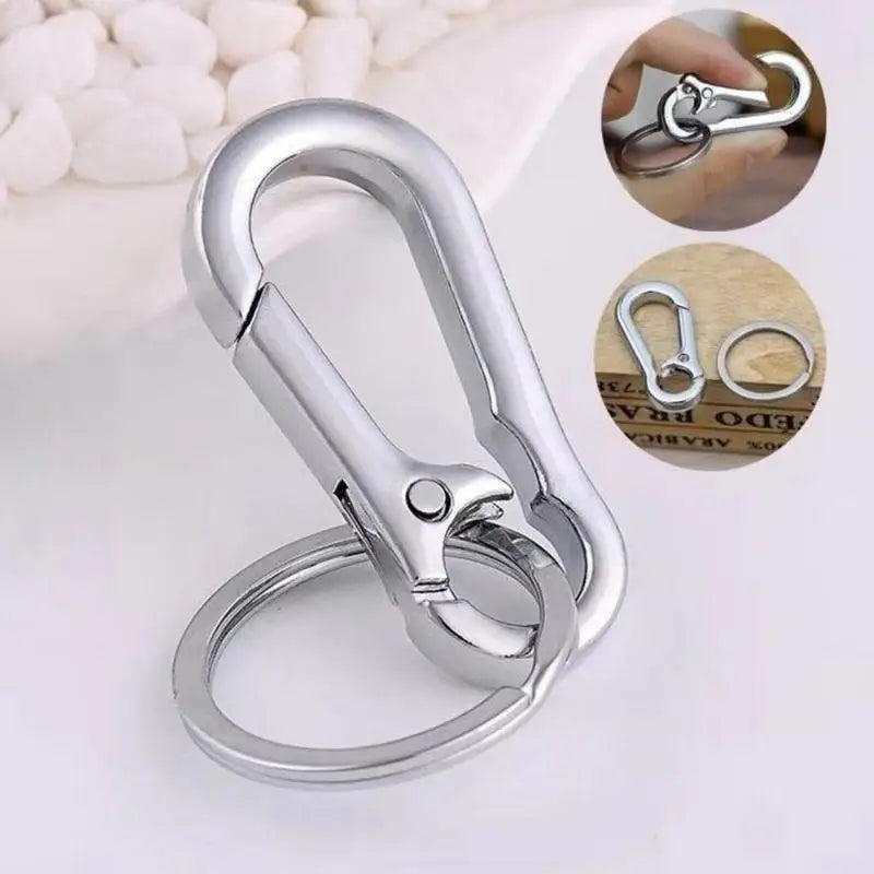 Zinc Alloy Car Key Ring Anti-Lost Keychain lifestyle view