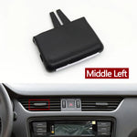 Car Front Air Conditioning AC Vent Grille Outlet Slider Tab Clip Repair For Skoda Octavia 2015-2021 5E0819701 5E0819702