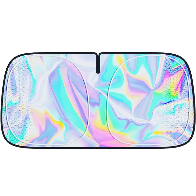 Car Windshield Sun Shade | Foldable UV Reflective Heat Insulation Car Visor Protect additional angle