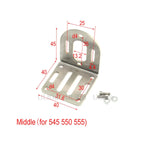 1pc Stainless Steel 380 550 775 Motor Mount Base Adjustable Height Support Bracket En lifestyle view