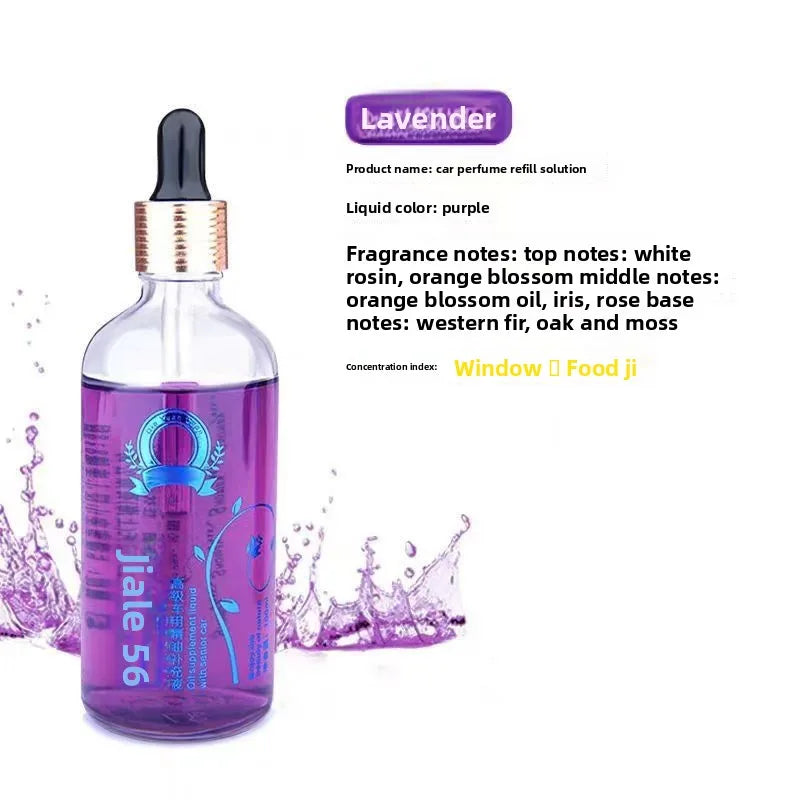 Car Perfume Refill Liquid | Premium Car Aromatherapy Cologne close-up view