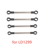LDRC LD1297 LD1297S LD1299 Metal Upgrade Parts DIY PARTS Original Parts Front Rear Arm Drive Shaft Tire Motor Gearbox Servo Gear