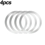 2024 Stainless Steel Universal Magnetic Metal Plate Ring For Magsafe Wireless Charg additional angle