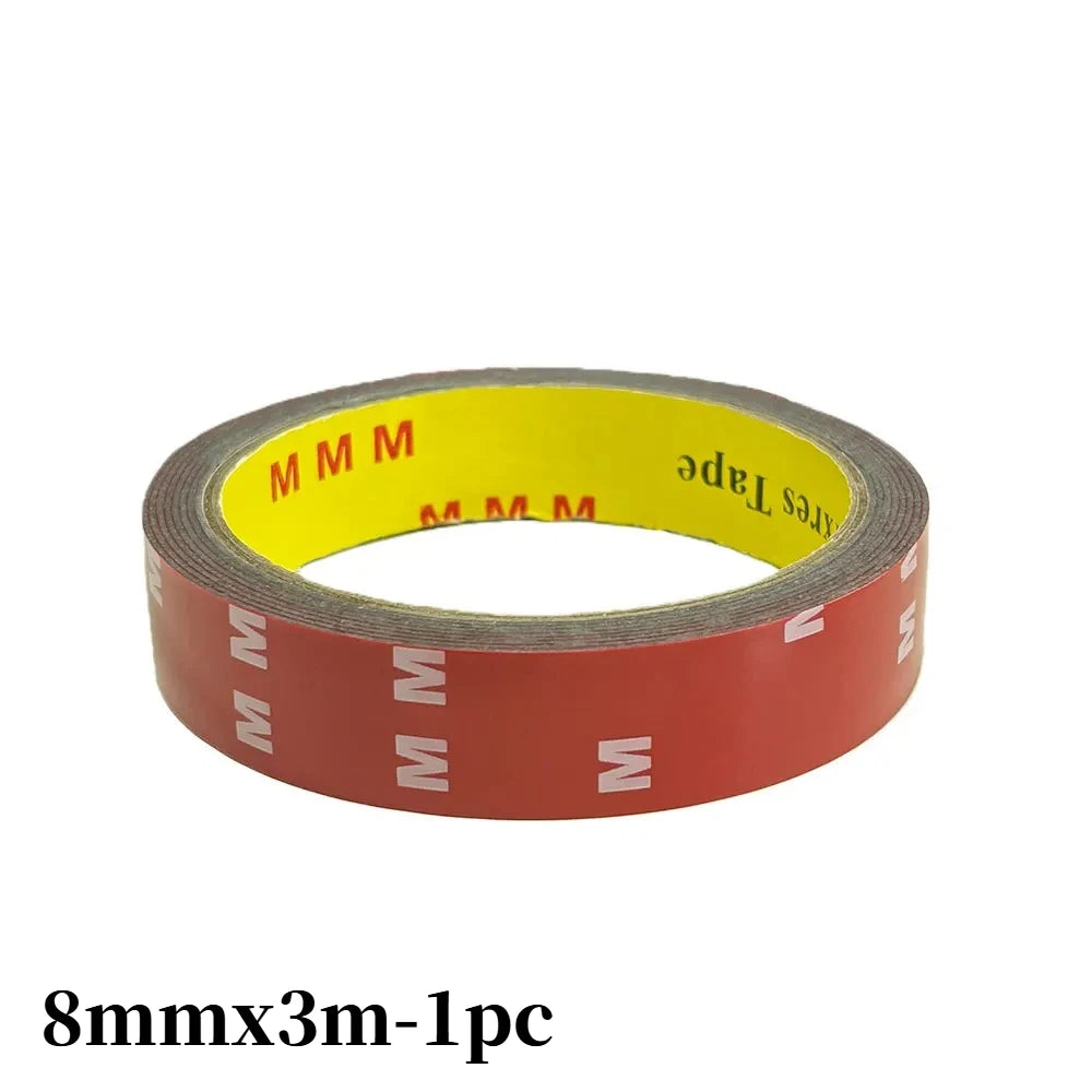 3-meters strong double sided acrylic foam mounting tape high temperature resistant for c detail view