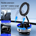 X98 Magnetic Phone Holder 360 Degree Rotating Folding Electric Vacuum Suction Phone Stand For Car Navigation Bracket