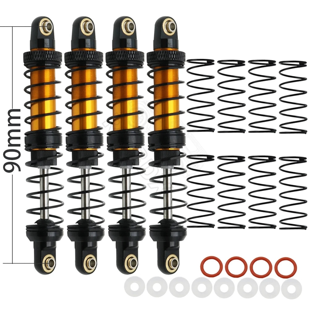 Metal 70mm 80mm 90mm 100mm 110mm 120mm Shock Absorber Oil Damper for 1/10 RC Crawler Car detail view