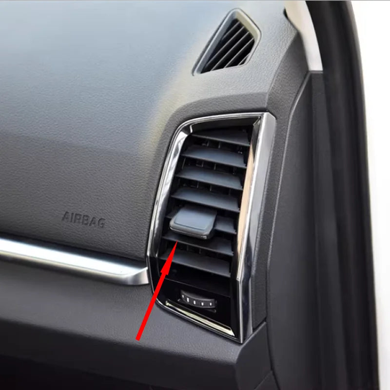 For Skoda Kodiaq Karoq Car Dashboard Air Vent Clip Air Conditioning Outlet Tab Clips 56G819701A 56G819702A 56G820951A 56G820952A