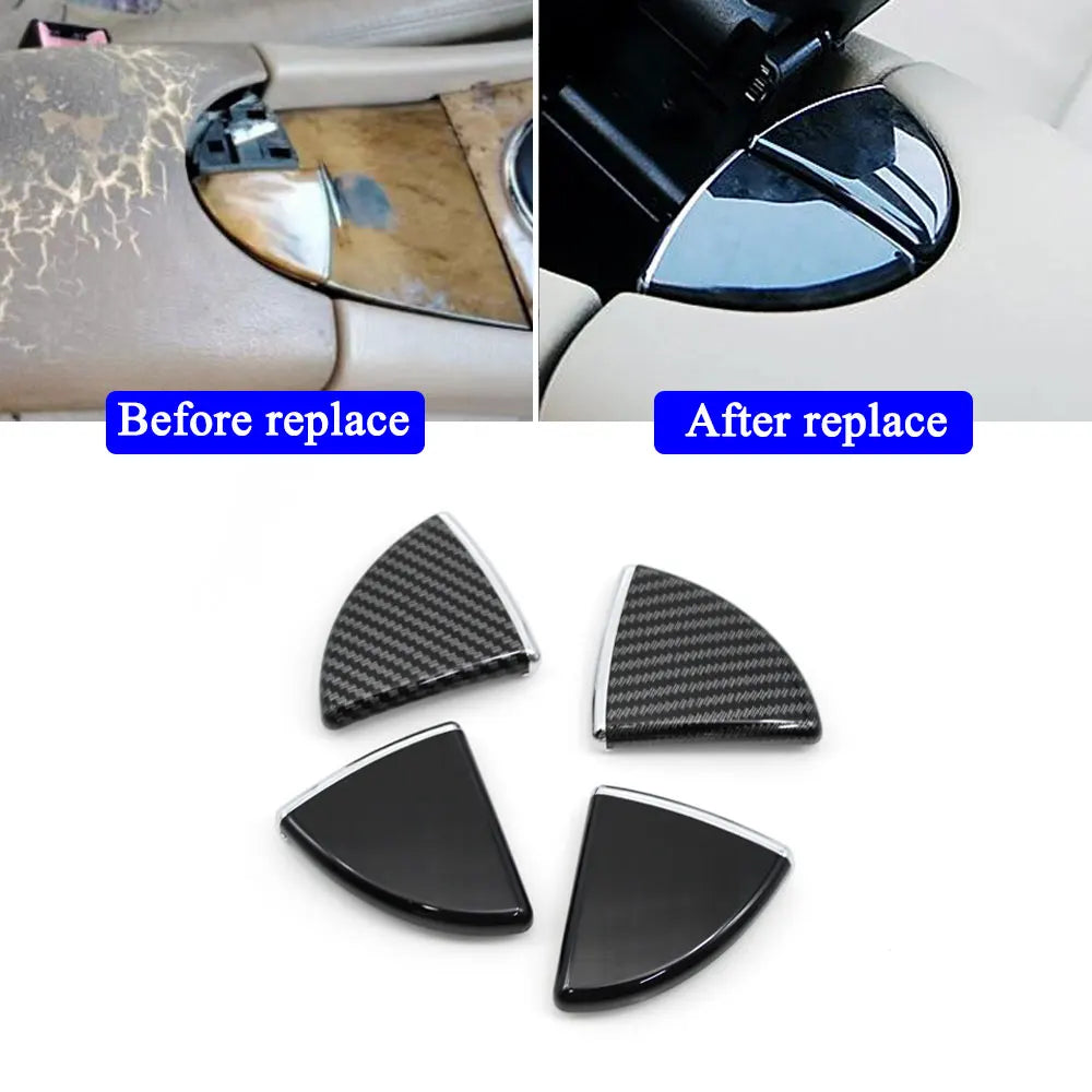 Car Center Console Armrest Lock Switch Latch Button Cover For Mercedes Benz E Class W211 2005-2008 E200 E300 E320 E350 E500