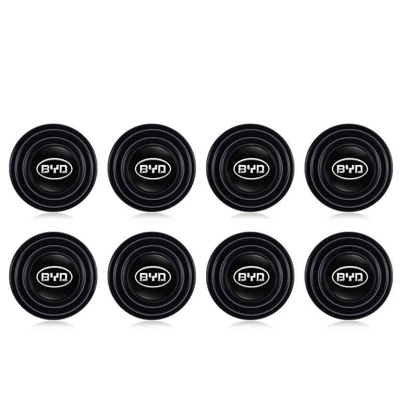 Car Door Shockproof Gasket | Silica Gel Buffer Pad Sticker for BYD Models additional angle