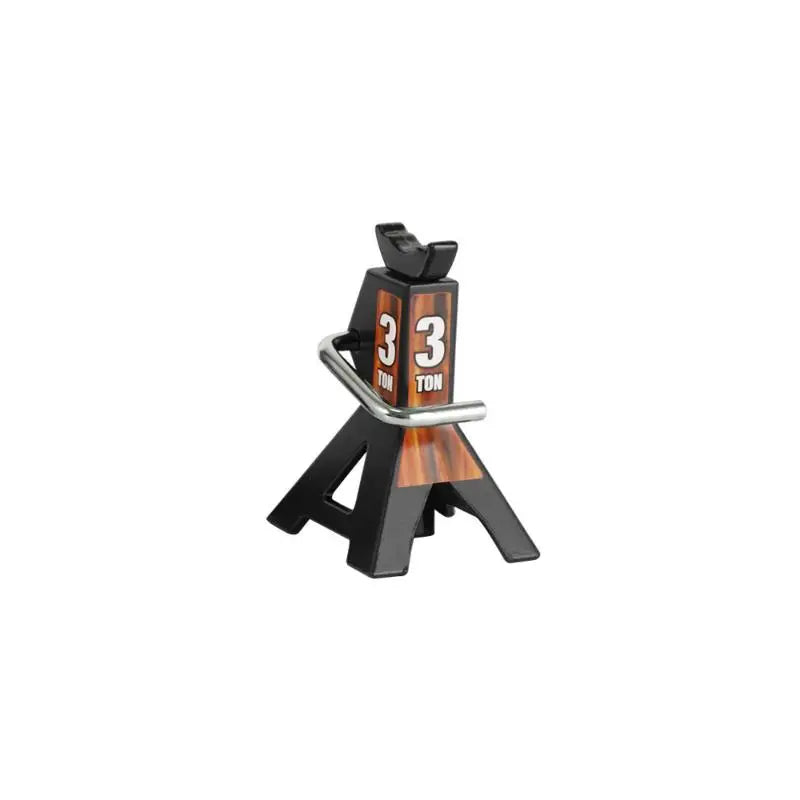 ♥1/10 Scale RC Car Jack Stands – 6T & 3T Mini Metal Jack Stands for RC Crawler Truck lifestyle view