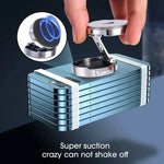 Car Phone Mount 720 Degree Rotation | Magnetic Suction Foldable Bracket for Universal close-up view