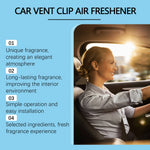 Car Vent Air Freshener, Long-Lasting Fresh Scent, Car Deodorizer, Comfortable and Refreshing Air Fragrance
