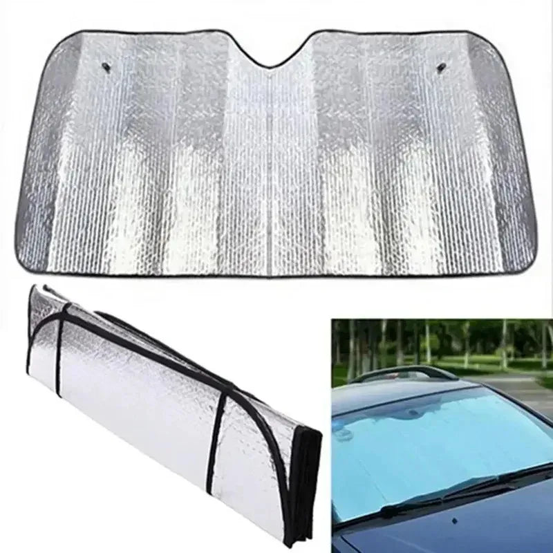 Car Sun Shade Film Windshield Visor Car Windshield Protection Cars Accessories Car Sunshade 140cm X