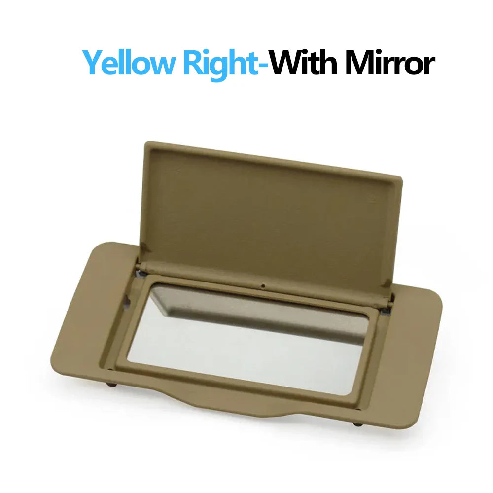 W203 Car Sun Shade Visor Mirror Makeup Cosmetic Mirror For Mercedes Benz C Class 2001-2007 2038101310,2038101410