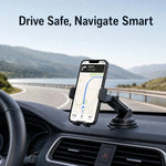 Car Phone Holder – Nano Flexible Silicone, 360° Rotation, Doesn't Block Screen, Compa alternate view
