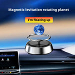 Solar Floating Planet Car Aromatherapy Diffuser Gravity Metal Scent Long-Lasting High-End Rotation Interior Sensing Z6C8