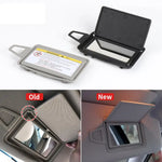 For Benz W211 Car Interior Sun Shade Visor Makeup Cosmetic Mirror Cover For Mercedes E CLS Class W219 Auto Accessories2118100310